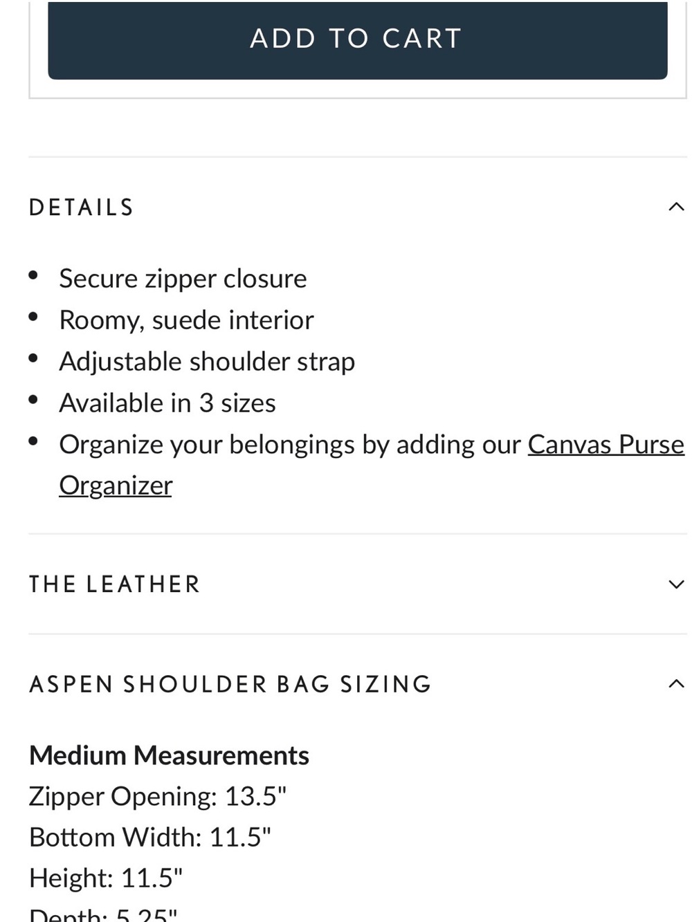 Portland Leather Goods Medium Aspen in Sunshine. Premium - Picture 16 of 16